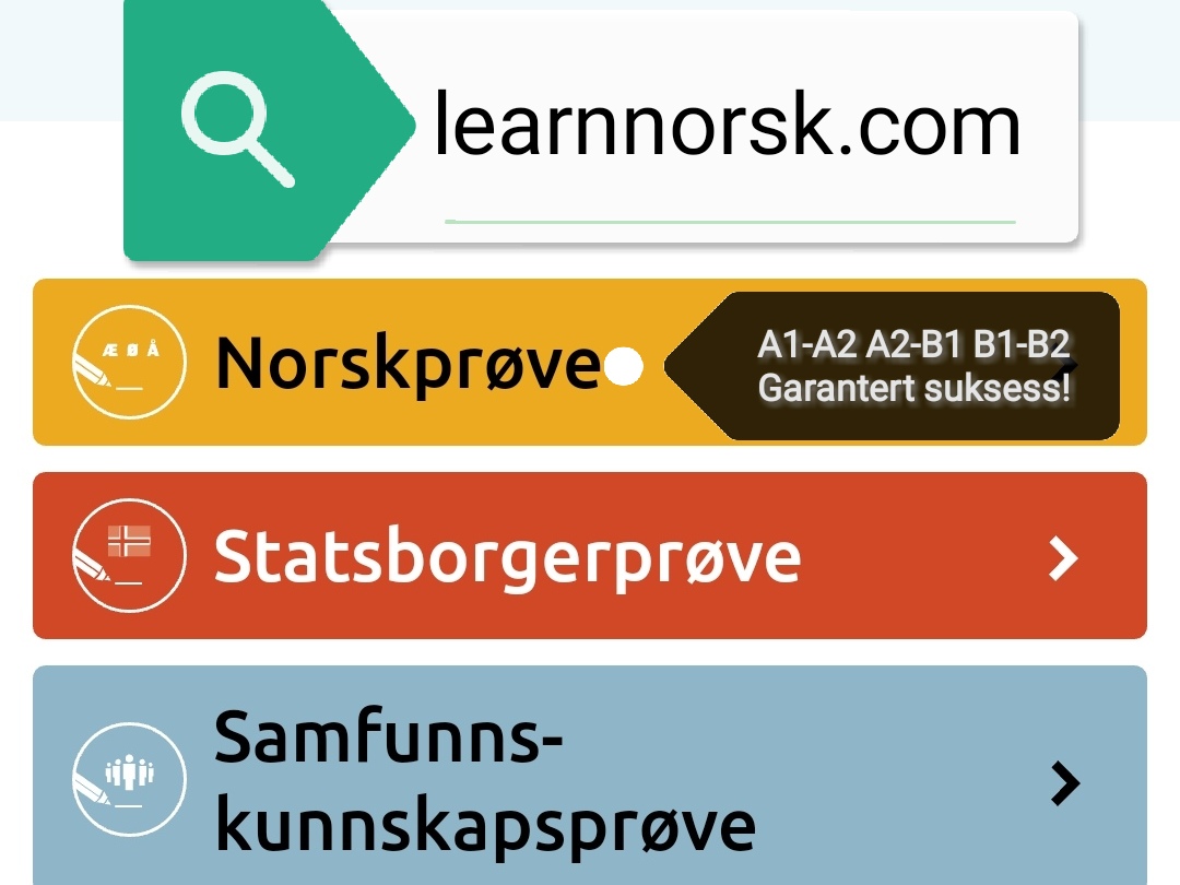 Norskprøve A2 B1 B2 ! | LN Norskprøve